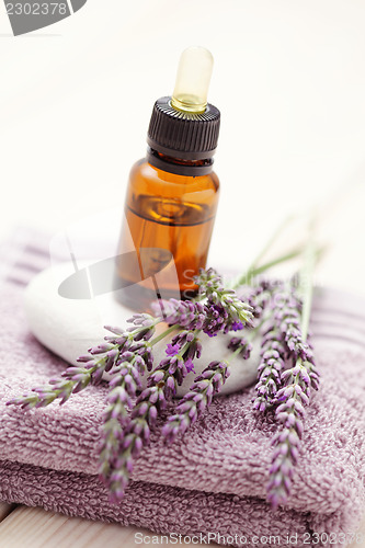 Image of lavender essential oil 