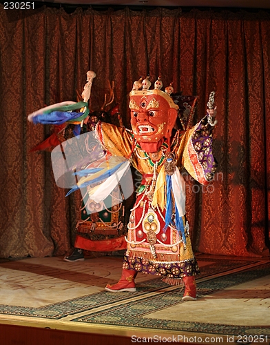 Image of Mongolian spirit dance
