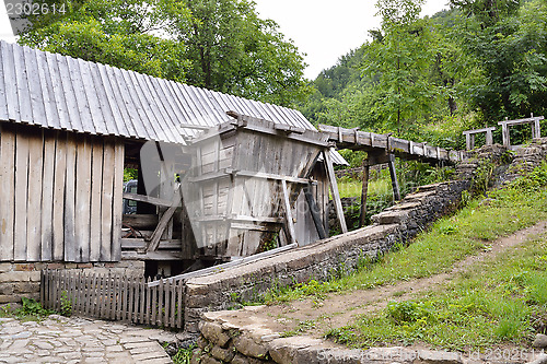Image of Old saw mill used for plank sawing in Etara, Bulgaria