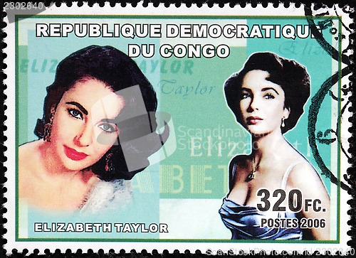 Image of Elizabeth Taylor Stamp