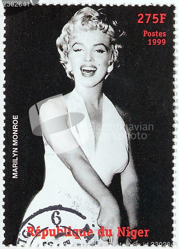 Image of Marilyn Monroe - Niger Stamp #3