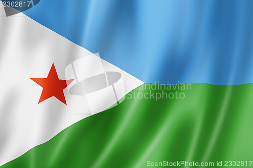 Image of Djibouti flag