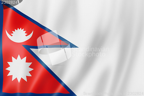 Image of Nepalese flag