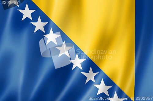 Image of Bosnia and Herzegovinan flag