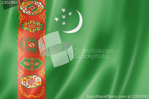 Image of Turkmenistan flag