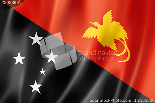 Image of Papua New Guinea flag