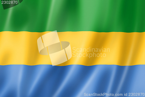 Image of Gabonese flag
