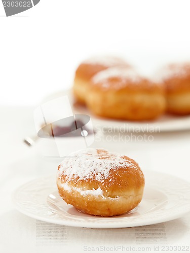 Image of freshly baked donuts