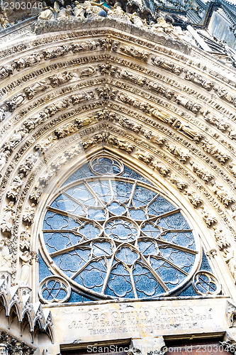 Image of Closeup facade cathedral