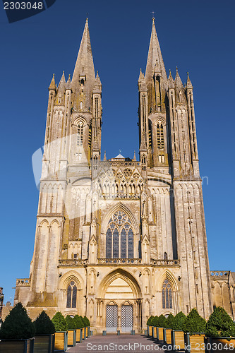 Image of Cathedral Notre Dame Coutances Normandy