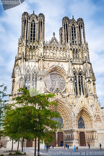 Image of Cathedral Notre Dame Reims France