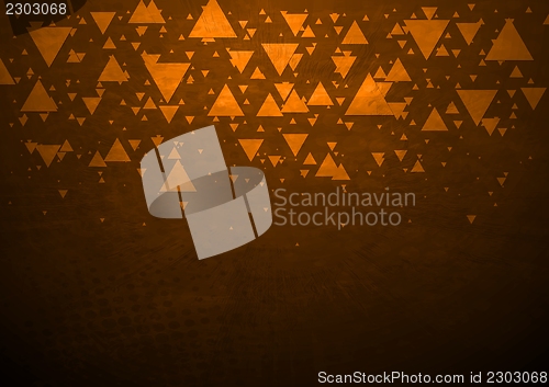 Image of Dark abstract tech background