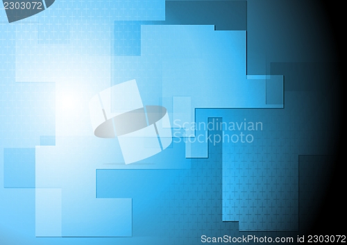 Image of Elegant hi-tech vector background