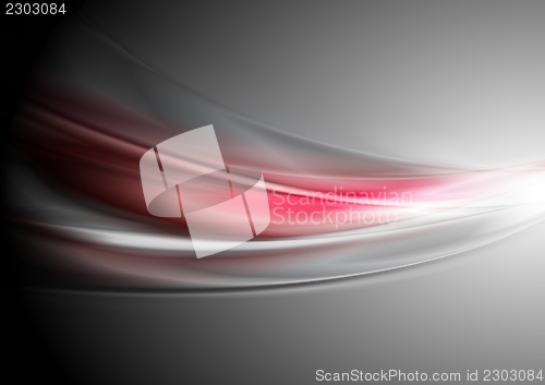 Image of Abstract vibrant vector waves