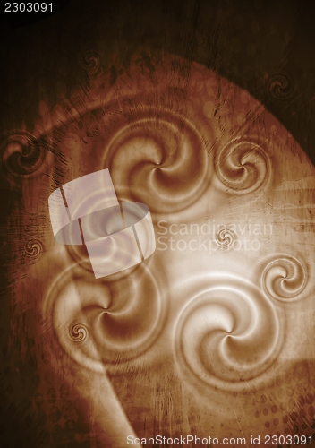 Image of Dark grunge vector background