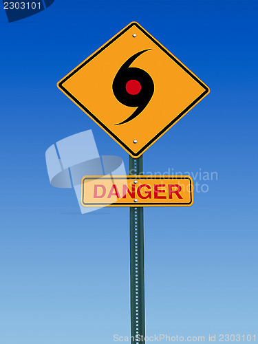 Image of tornado danger warning