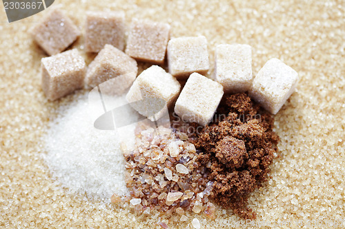Image of various sugar