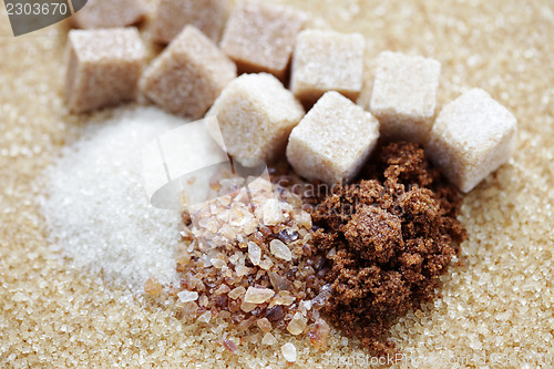 Image of various sugar