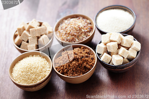 Image of various sugar