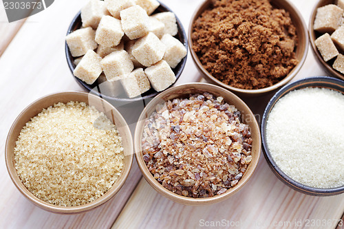 Image of various sugar