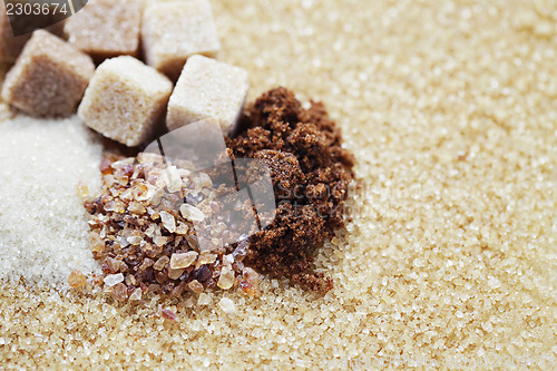 Image of various sugar