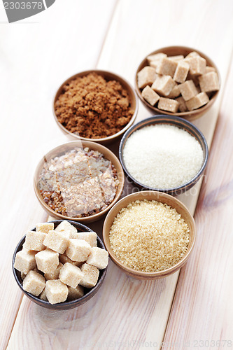 Image of various sugar