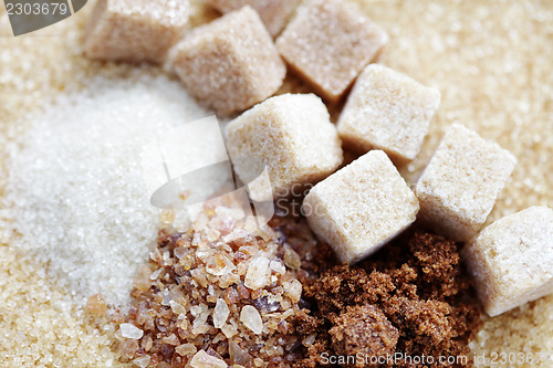 Image of various sugar