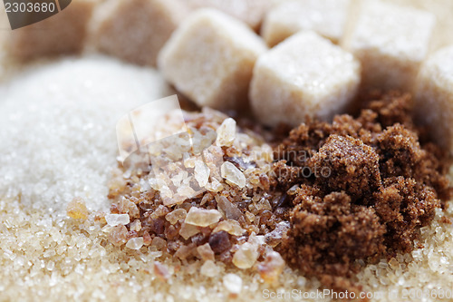 Image of various sugar