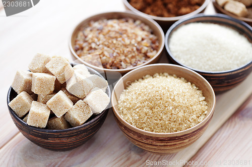 Image of various sugar