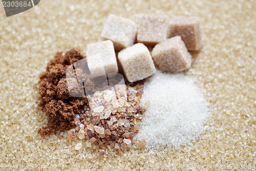 Image of various sugar