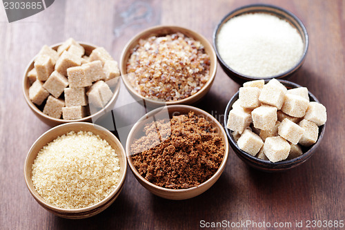 Image of various sugar