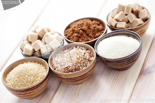 Image of various sugar