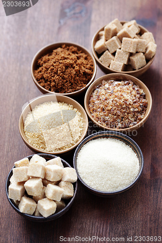 Image of various sugar