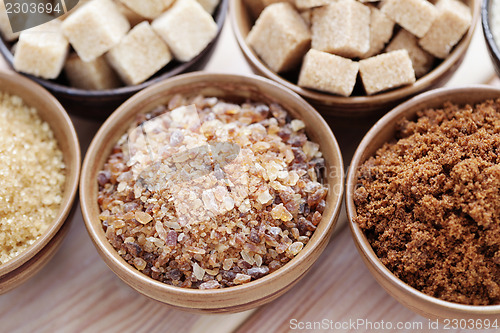 Image of various sugar