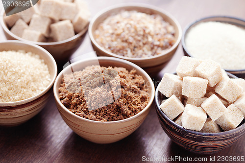 Image of various sugar