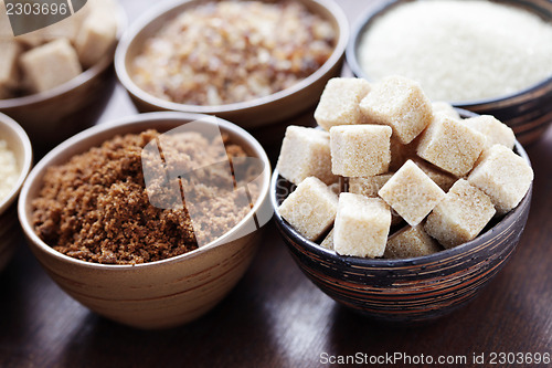 Image of various sugar