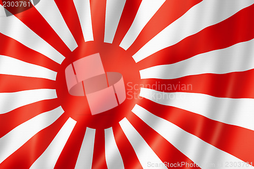 Image of Japanese naval ensign flag