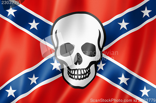 Image of Confederate death flag