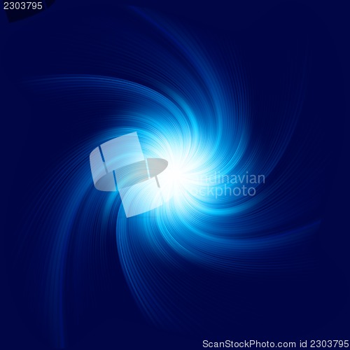Image of Blue Twirl Background. EPS 10