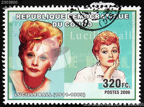 Image of Lucille Ball Stamp