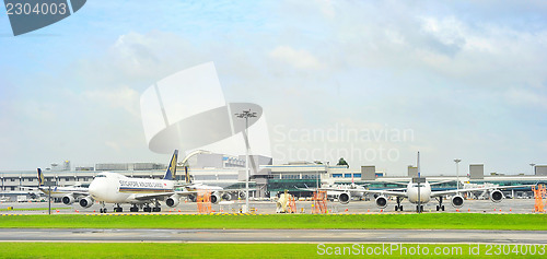 Image of Changi International Airport view