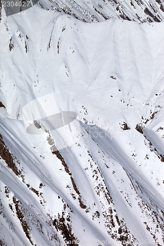 Image of Snowy rocks