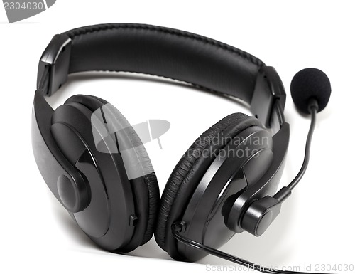 Image of Headphones with microphone