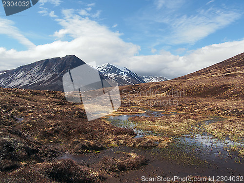 Image of Cairngorms mountains, south of Carn a Mhaim, Scotland in spring