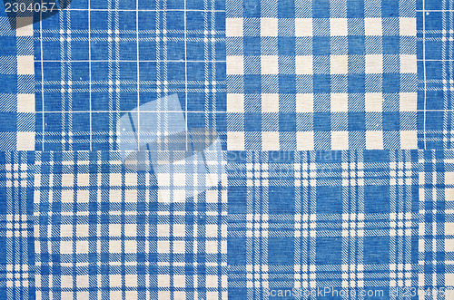 Image of Fabric blue cell