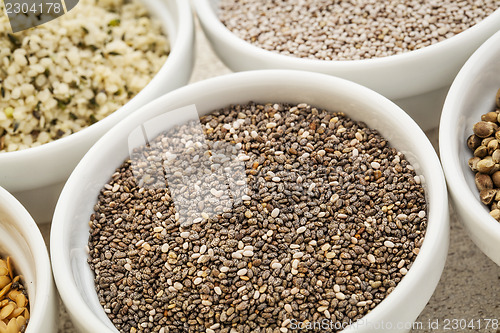 Image of chia seeds