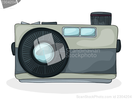 Image of Retro style camera