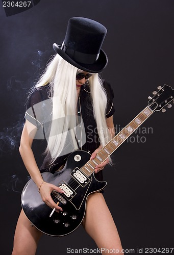 Image of rock babe