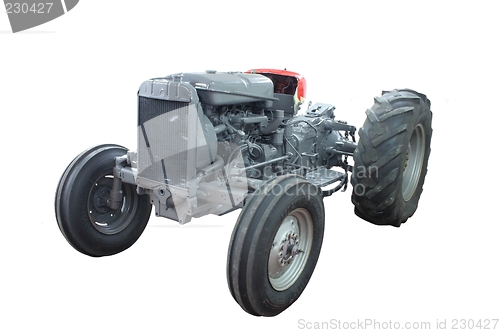 Image of Isolated tractor