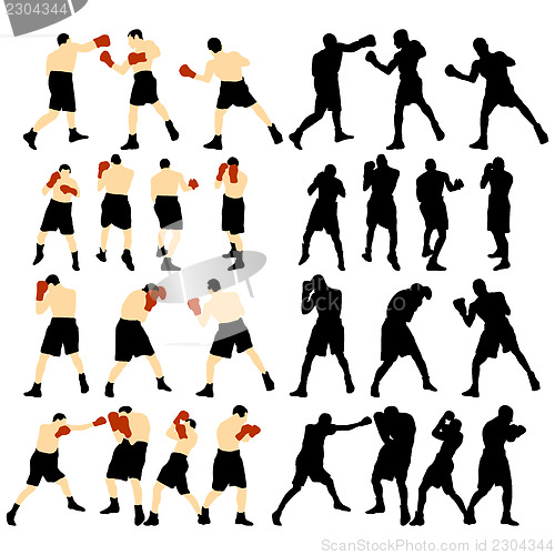 Image of Boxing silhouette